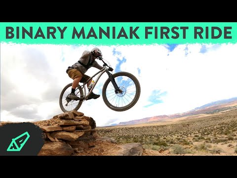 Binary Maniak - First Ride On my Dream Hardtail That I Designed