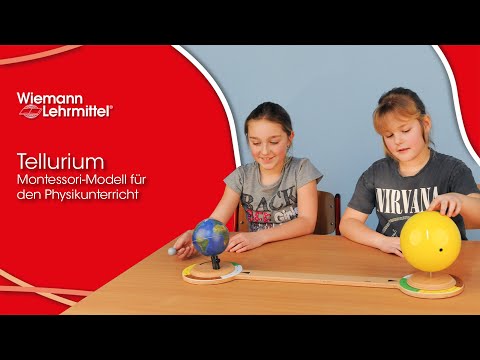 🌍🌔 Erde und Mond spielerisch entdecken – Tellurium-Modell für spannende Astronomie-Erlebnisse!