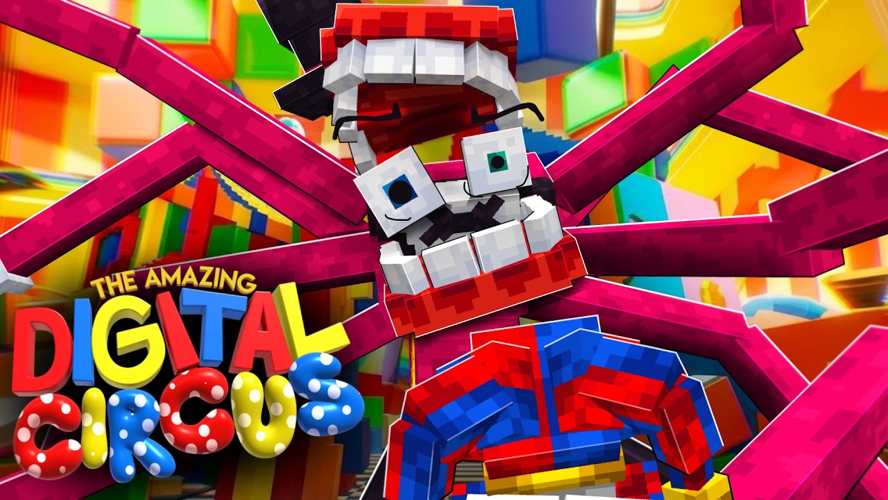 God Caine… Amazing Digital Circus | Addon Minecraft BE