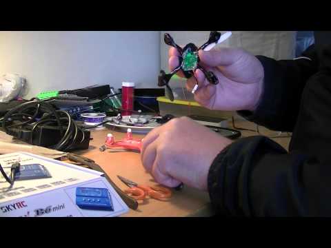 Mongo Drones 117 - Part 2 - A Beginner Try Repair And Solder Hubsan 108 Drone