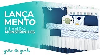 Kit Berço Monstrinhos - Grão de Gente