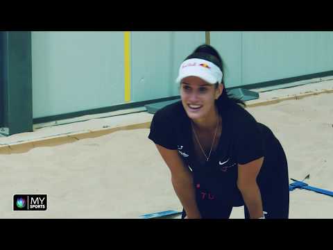 Smash-Challenge: Joana Heidrich und Anouk Vergé-Dépré