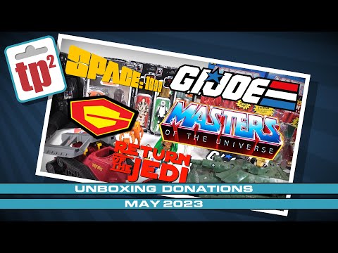 Unboxing donations from Chris & Courtney, Mike, Evander, and (Re)collection toys - Toy Polloi Two