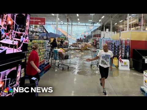 Dramatic roof collapse at New Jersey BJ’s rattles witness: ‘I’ve never seen anything like that’