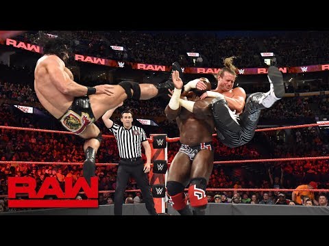 Titus Worldwide vs. Dolph Ziggler & Drew McIntyre: Raw, 23. April 2018