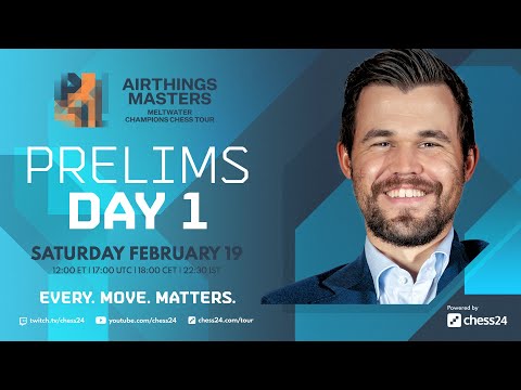 Champions Chess Tour: Airthings Masters | Day 1 | Commentary by D. Howell, J. Houska & Kaja Snare