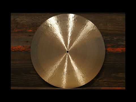SOLD - Royal Cymbals 20" Cymbal Craftsman Flat Ride - 1876g