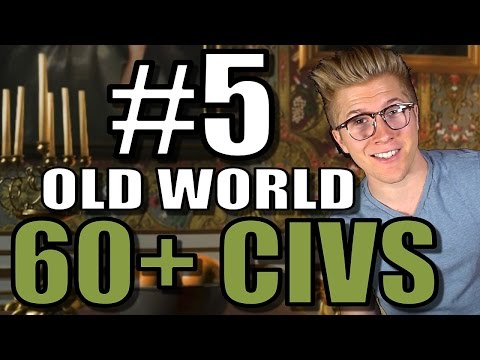 Civilization 5: 60+ Civ OLD WORLD Brave New World Gameplay [Civ 5 AI Only Mods] - Part 5