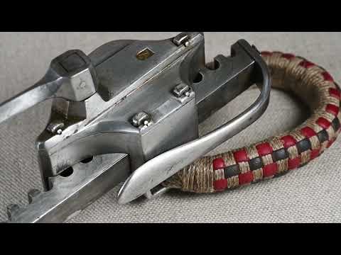 Medieval Crossbow Spanning Devices - Hook spanning belt, Windlass and Cranequin