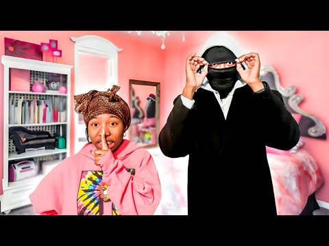 *SNEAKING A BOY IN PRANK*