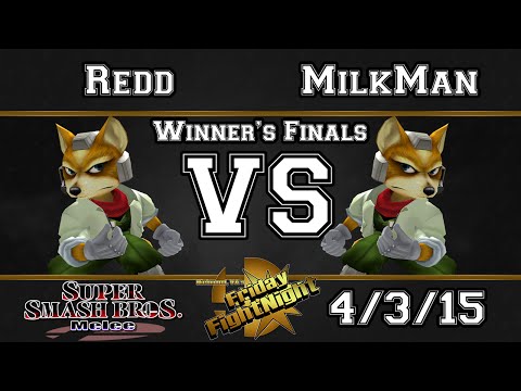 Friday FightNight! - VGBC | Redd (Fox) Vs Milkman (Fox) - SSBM Winners Finals - Melee