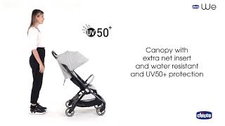 Chicco We, the super compact stroller, transformable into a travel system - Chicco (English)