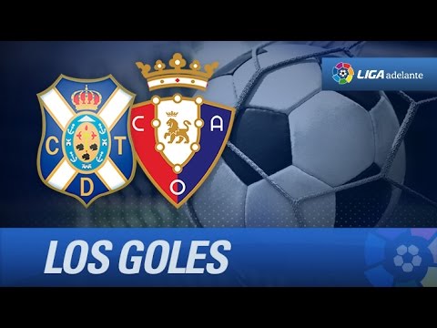Todos los goles de CD Tenerife (2-1) Osasuna