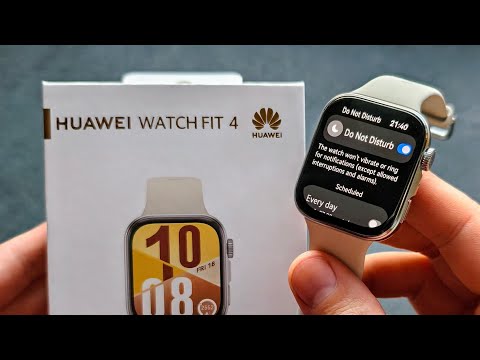 Huawei Watch Fit 4 - Do Not Disturb Mode / AirPlane Mode ( How to Enable or Schedule )