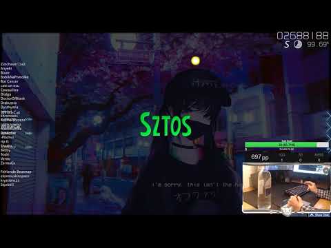 [Live] WhiteCat | S3RL - Bass Slut [Taeyang's Trashy Extreme] +HDDT 99.42% {#1 816pp FC} - osu!