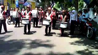 preview picture of video 'drum band smpn1 nganjuk'