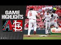 D-backs vs. Cardinals Game Highlights (4/22/24) | MLB Highlights