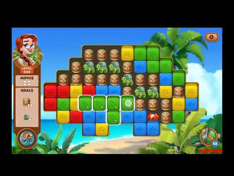 Lost Island Blast Adventure Level 616 NO BOOSTERS - A S GAMING