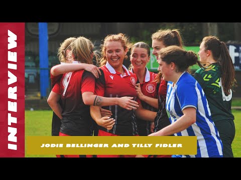 Post Match vs Wroxham with Jodie Bellinger and Tilly Fidler