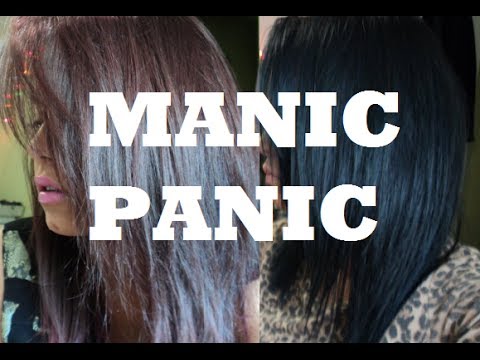 How To: Manic Panic on Dark Hair ♥