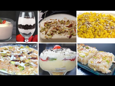 6 Eid Special Dessert | Meethi Recipes For Eid | Cooking with passion