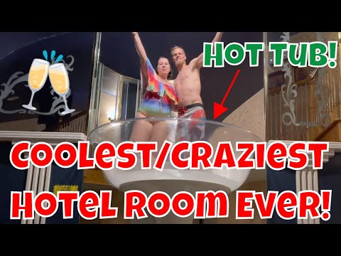 Loop Inn Chalice Suite Room Tour & Review - Craziest Hotel Room Ever