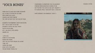 Chelsea Cutler - Your Bones (Lyric Video)