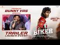Bunny Vas Speech Biker Trailer Launch Event Sharwanand Dr Rajashekar Abhilash Reddy