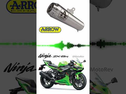 Kawasaki ZX6R Exhaust Sound Battle