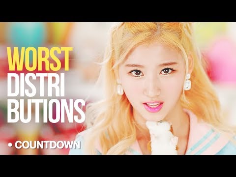 TOP 10 - Kpop WORST Line Distributions Video