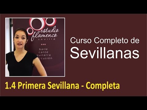 1.4 Primera Sevillana - Completa  | Curso de sevillanas, aprende a bailar con nosotros