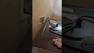 Bespoke Samsung front load all-in-one washer & dryer installation