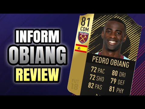 FIFA 18 INFORM OBIANG REVIEW! BEST CHEAP CDM?!