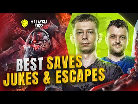 BEST Saves, Escapes & Jukes of ESL ONE Malaysia 2022 Dota 2