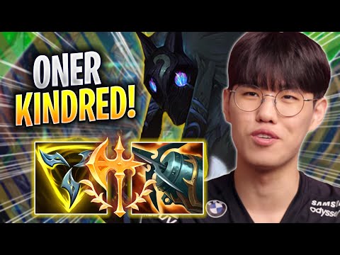 ONER IS SO CLEAN WITH KINDRED! - T1 Oner Plays Kindred JUNGLE vs Sejuani! | Season 2023