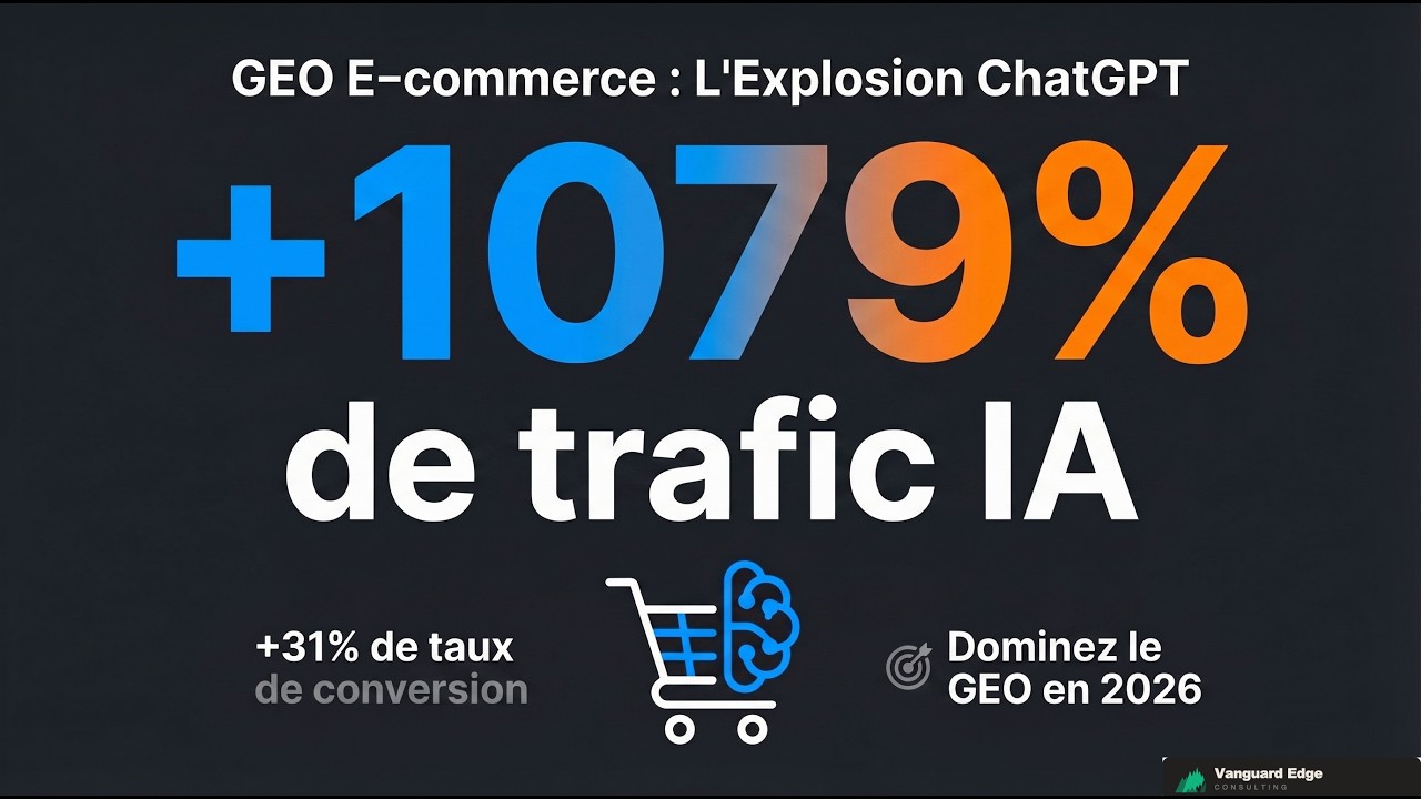 Miniature vidéo : GEO E-commerce : Être Cité par ChatGPT en 2026