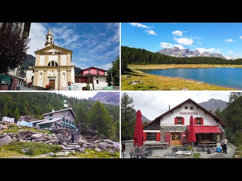 Chiesa in Valmalenco - Lago Palù - Rifugi Gerli Porro e Ventina