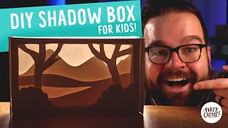 DIY Shadow Box For Kids | Easy Light Box Paper Craft | Party Create