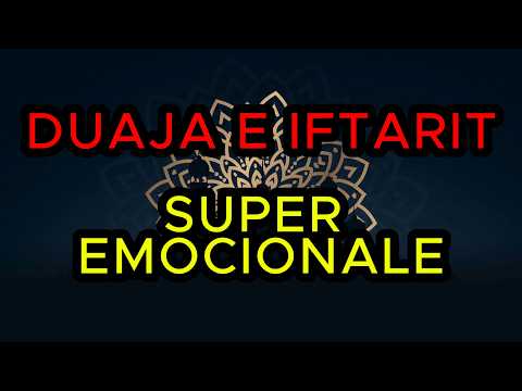 Duaja e Iftarit | Zë Emocional dhe Qetësues