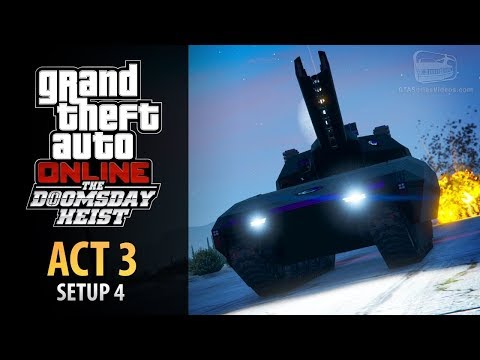 GTA Online Doomsday Heist Act 3 - Setup Khanjali (Normal & Mastermind II) EDIT