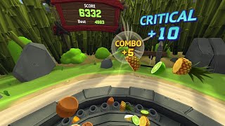 Fruit Ninja VR 2 - Classic Mode ex-WORLD RECORD (Score: 6389)