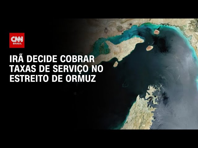 Irã diz que cobrará taxas de serviço em vez de pedágios no Estreito de Ormuz | CNN PRIME TIME