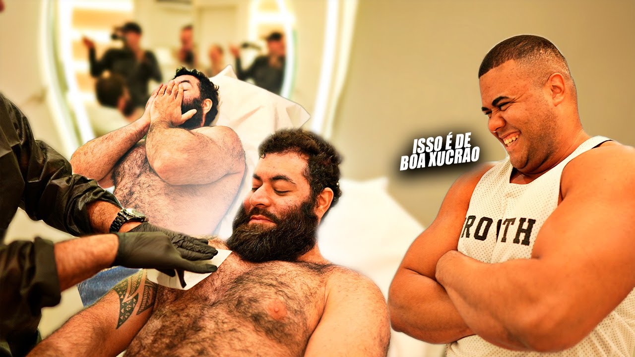 BITELO ARMOU UMA CILADA PARA O XUCRÃO NA DEPILAÇÃO A CERA