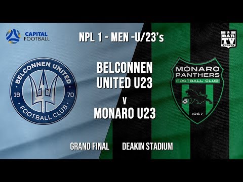 NPL1 Men - U23 - Capital Football  - GRAND FINAL - Belconnen United U23 vs Monaro Panthers U23