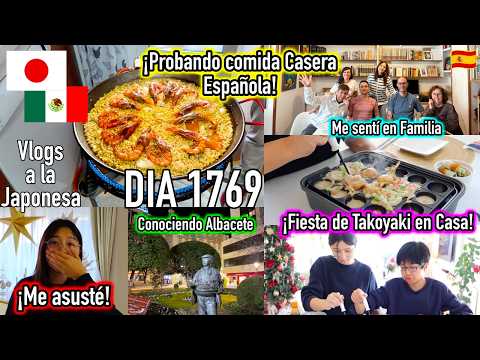 Feeling drained? Takoyaki Party! 🇯🇵 + Authentic Spanish PAELLA 🇪🇸 - Ruthi San ♡ 18-01-26