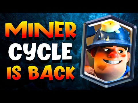 The GREATEST Miner Cycle Deck Returns to Clash Royale