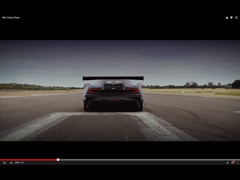 Aston Martin Vulcan. 800hp V12. First recorded launch.