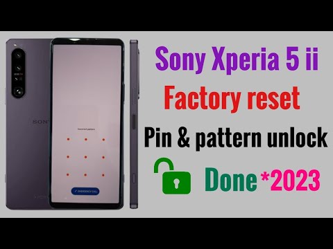 Sony Xperia 5 ii Hard reset // haw to hard reset All sony xperia *2023