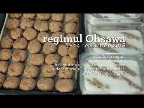 rawdia Brasov | regim Ohsawa 5-14 decembrie 2018