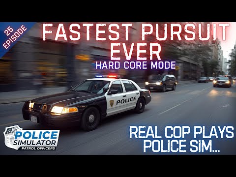 REAL COP PLAYS POLICE SIMULATOR - Police Simulator: Patrol Officers - Hard Core Mode - Episode 25